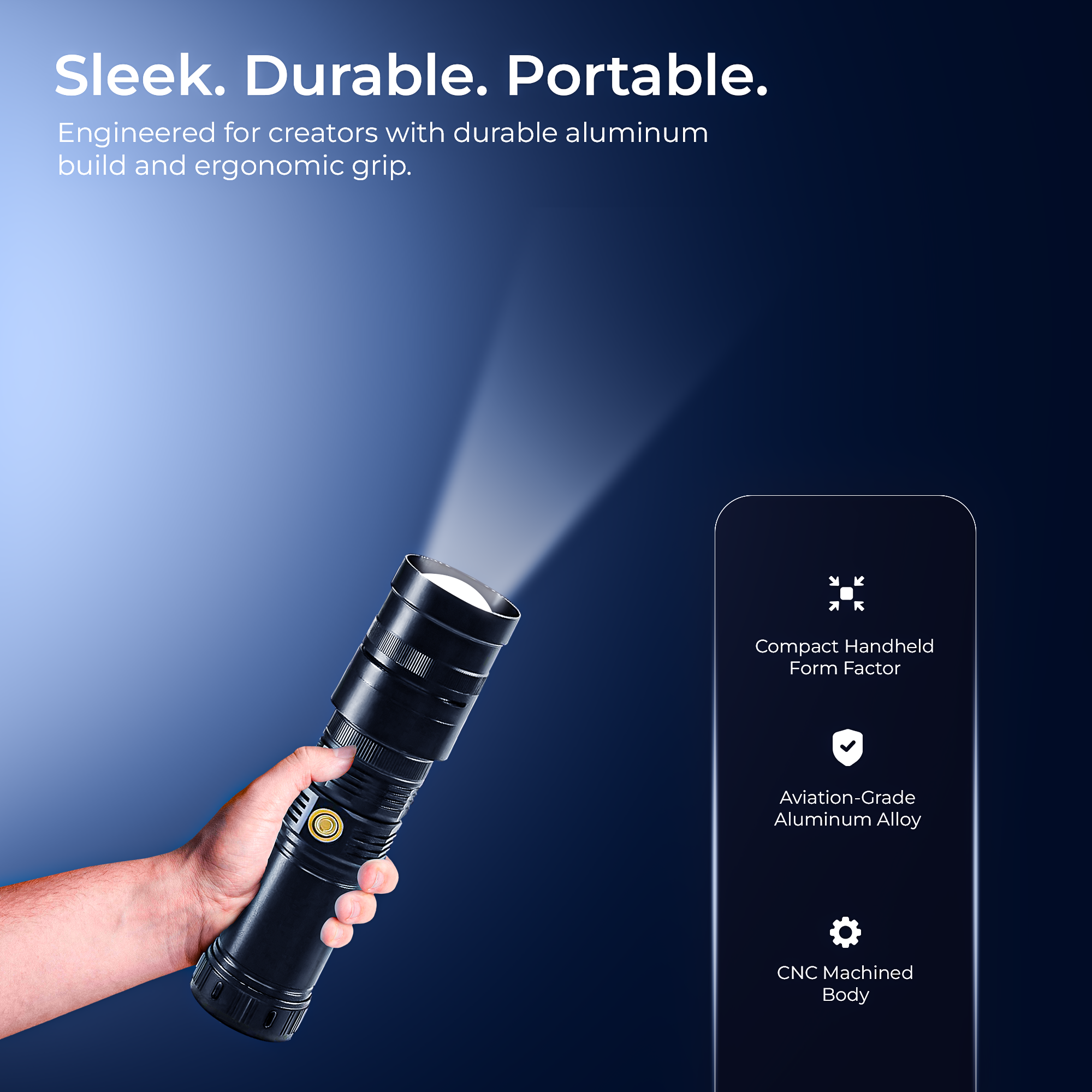 Digitek (DS 40 WTP PRO) Portable Torch Projector Snoot