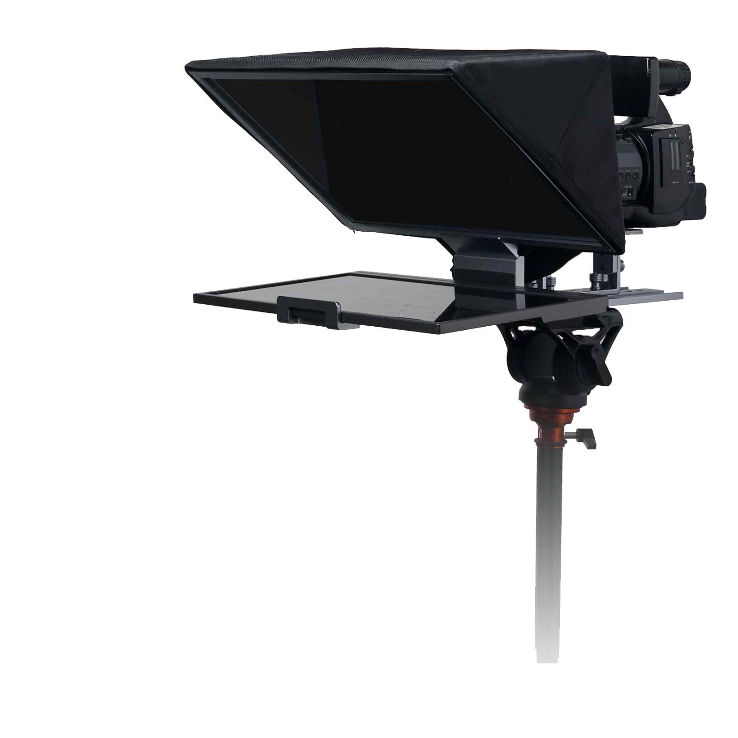 Digitek (DTP-016) 16†Digitek Teleprompter for Smartphone & DSLR Supports w/Remote Control, APP Compatible with iOS & Android System for Video Creator - Digitek