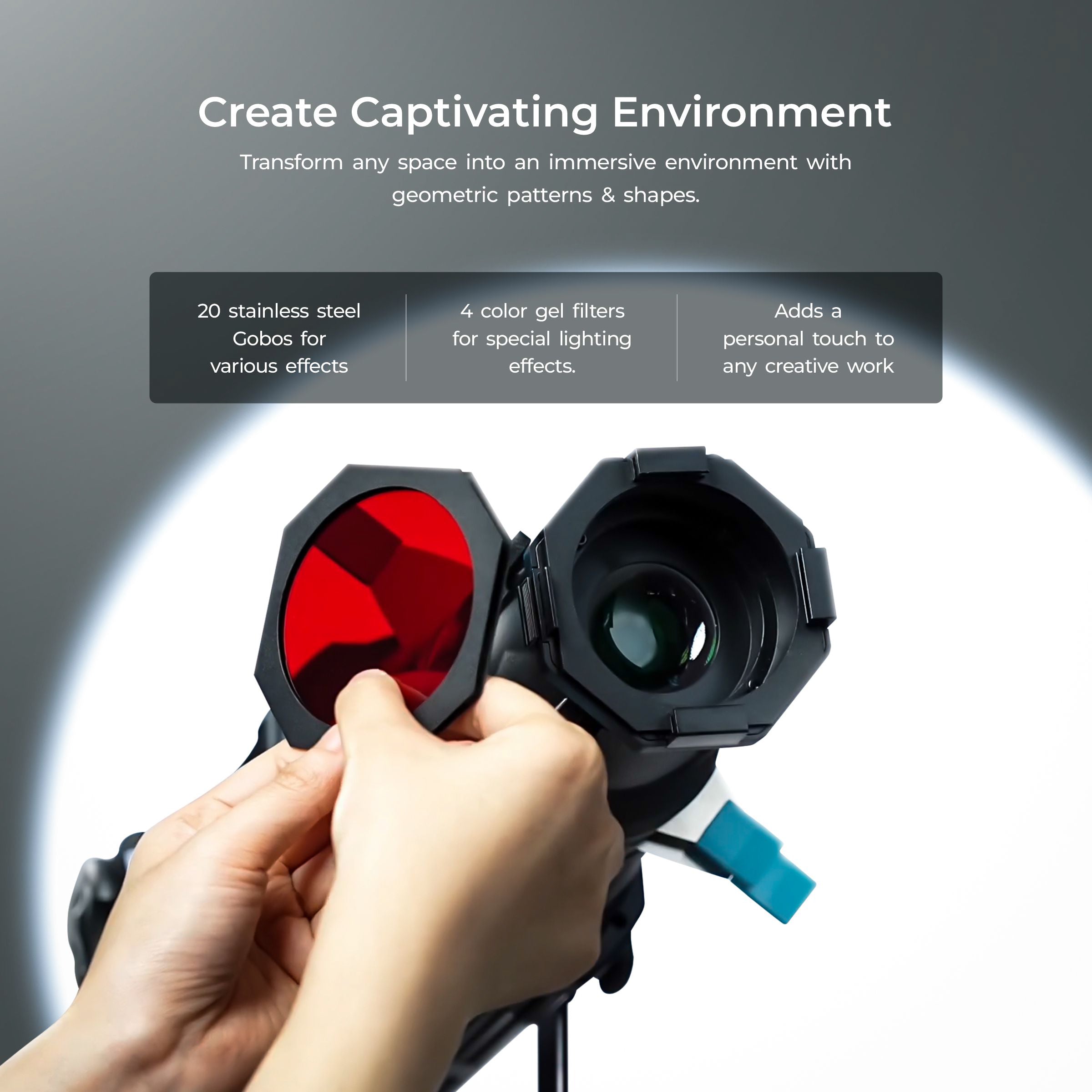 Digitek (DS 220) Bowens Mount Optical Snoot Kit