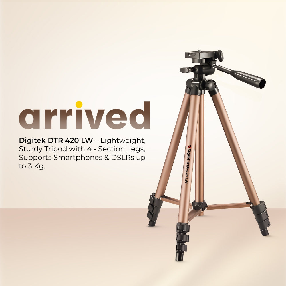 Digitek (DTR 420LW) Foldable Camera Tripod
