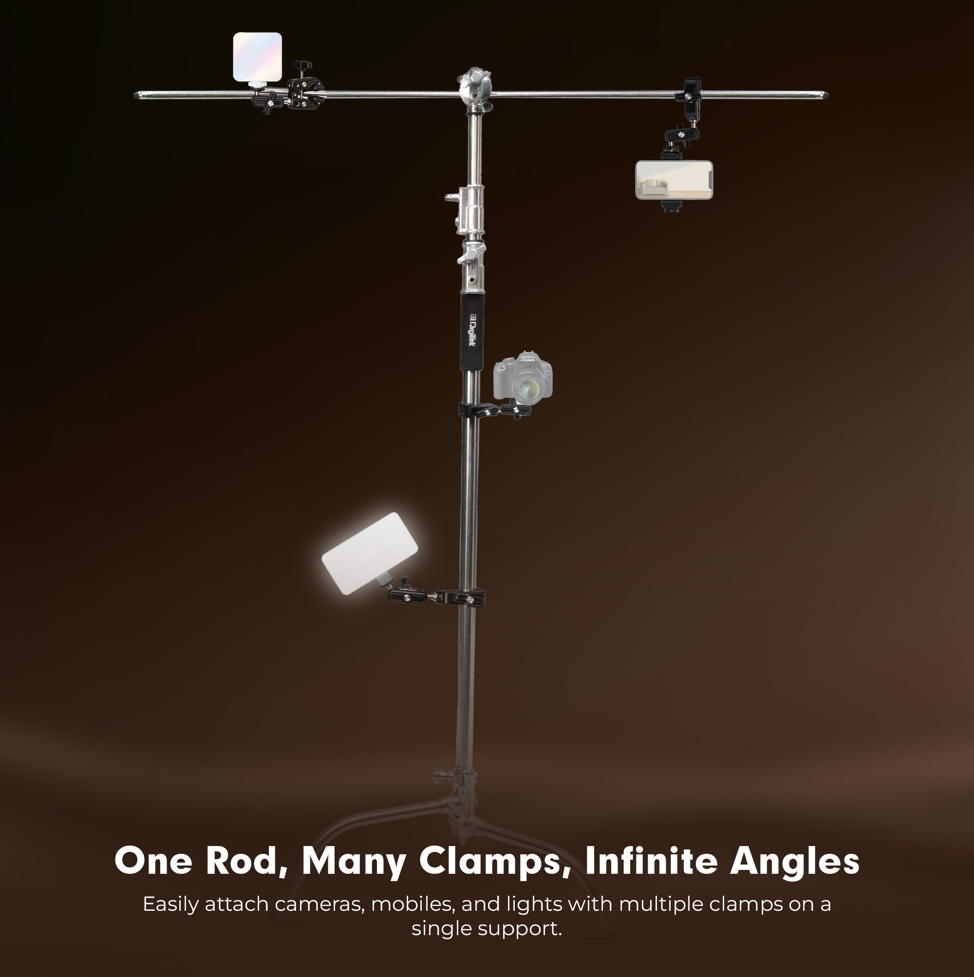 Digitek (DCC-01) Action Camera Clamp Mount