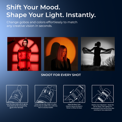 Digitek (DS 40 WTP PRO) Portable Torch Projector Snoot