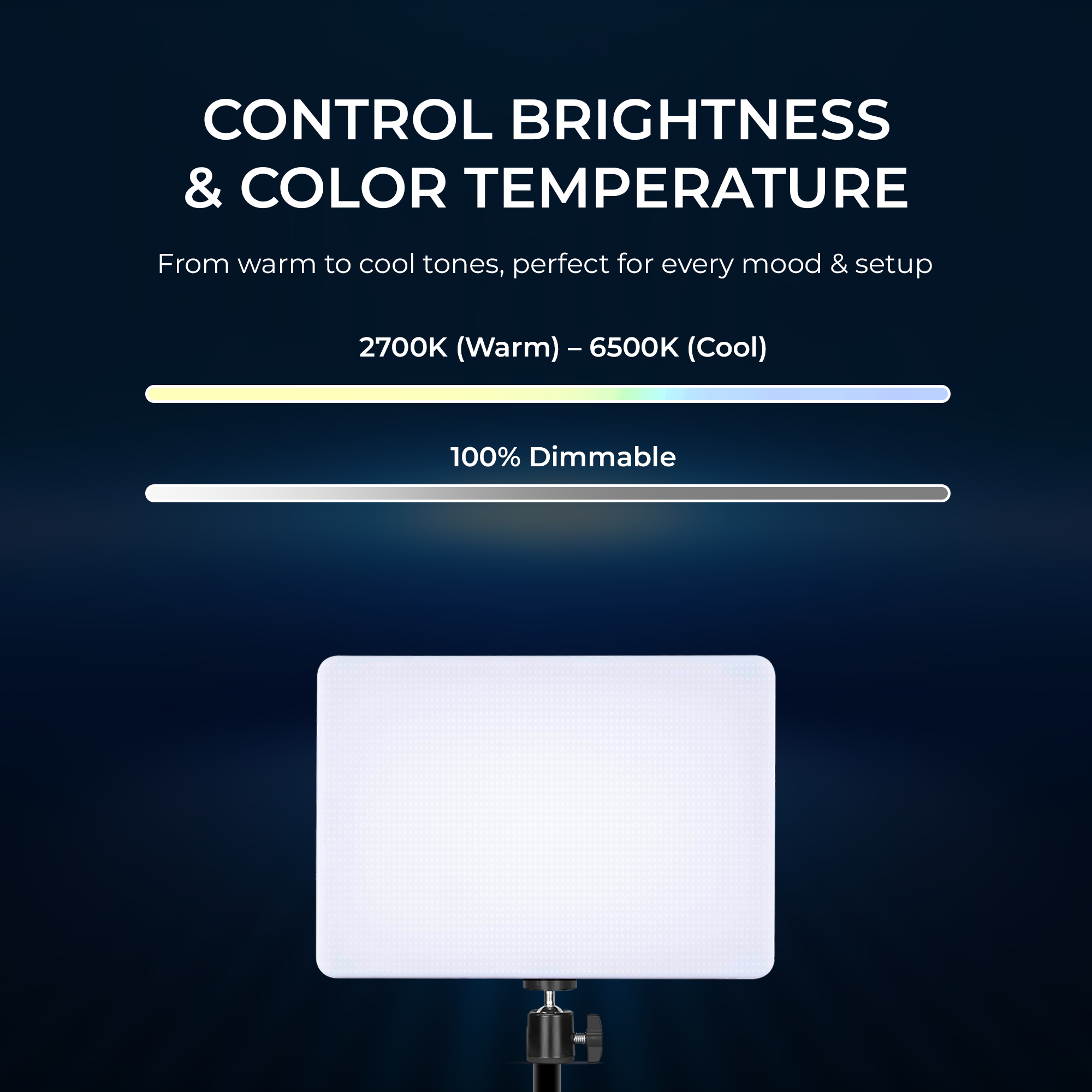 Digitek (DPL 011) Bi-Color LED Panel Light