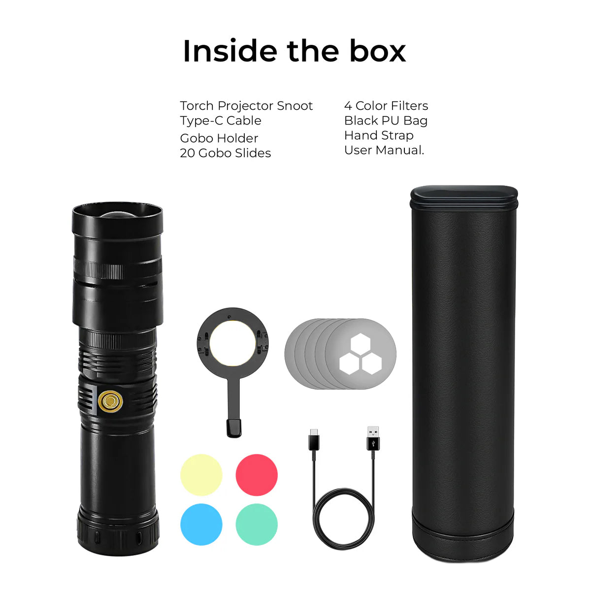 Digitek (DS 40 WTP PRO) Portable Torch Projector Snoot