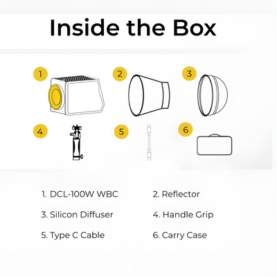 Digitek (DCL-100 WBC) 100W Bi-Color Continuous LED Light