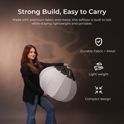 Digitek (DLSF 65) Rounded Lantern Softbox with Bowens Mount 65cm