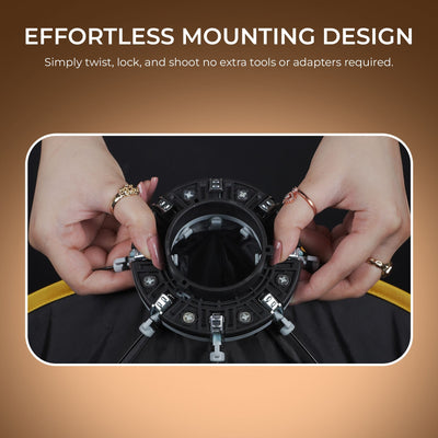 Digitek (DSB 60cm Mini) 60cm Softbox with Mini Bowens Mount