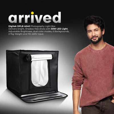 Digitek (DPLB 4040) 40cm Photography LED Light Box